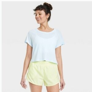 All in Motion Sky Blue Women's Short Sleeve Tee